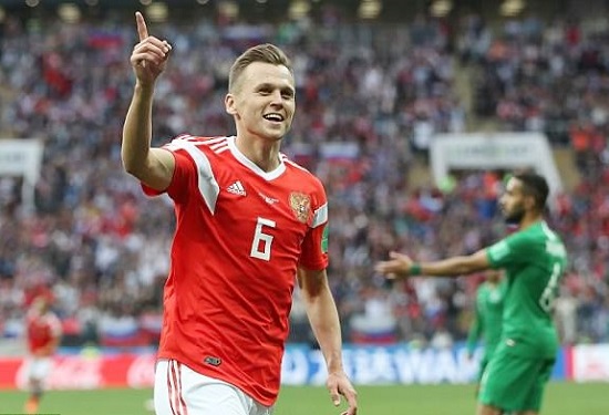 Cheryshev đang là cái tên ghi nhiều bàn thắng nhất cho Nga tại World Cup 2018.