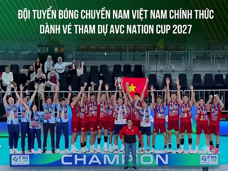 Chức vô địch SEA V Cup 2026 giúp Việt Nam cải thiện thứ hạng FIVB và giành vé dự AVC Cup 2027.