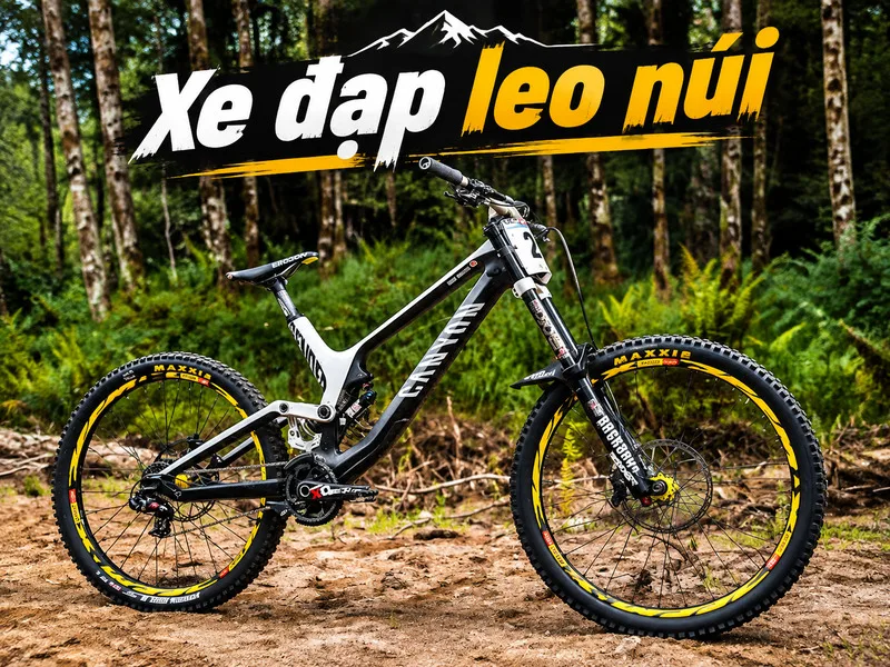 Xe đạp leo núi được thiết kế cho đường đất, đá, dốc và các cung đường địa hình phức tạp.